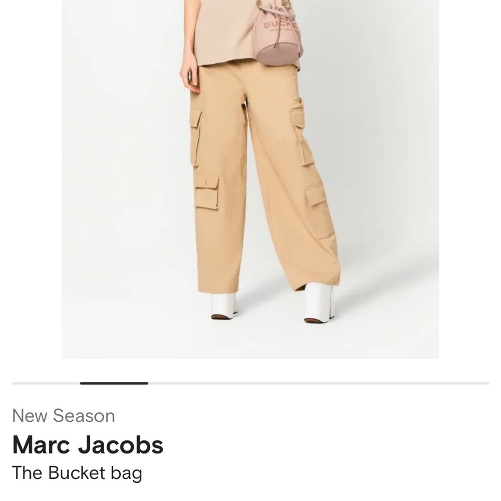 Marc Jacobs Pink Crossbody Bag with Bucket Shape - Picture 4 of 10